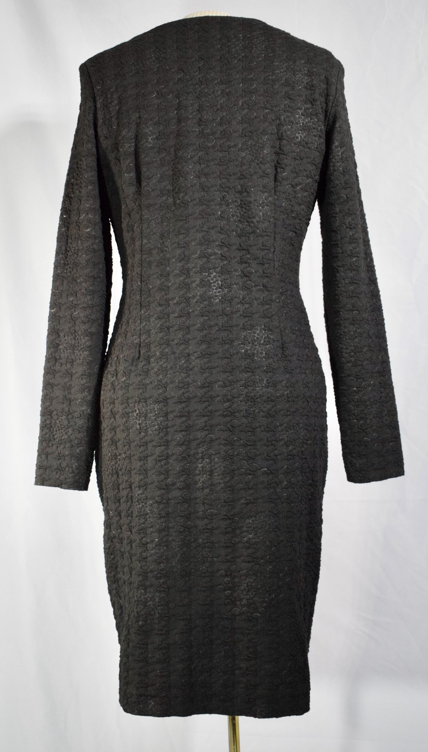 Textured stretchy dress- Michael Tyler