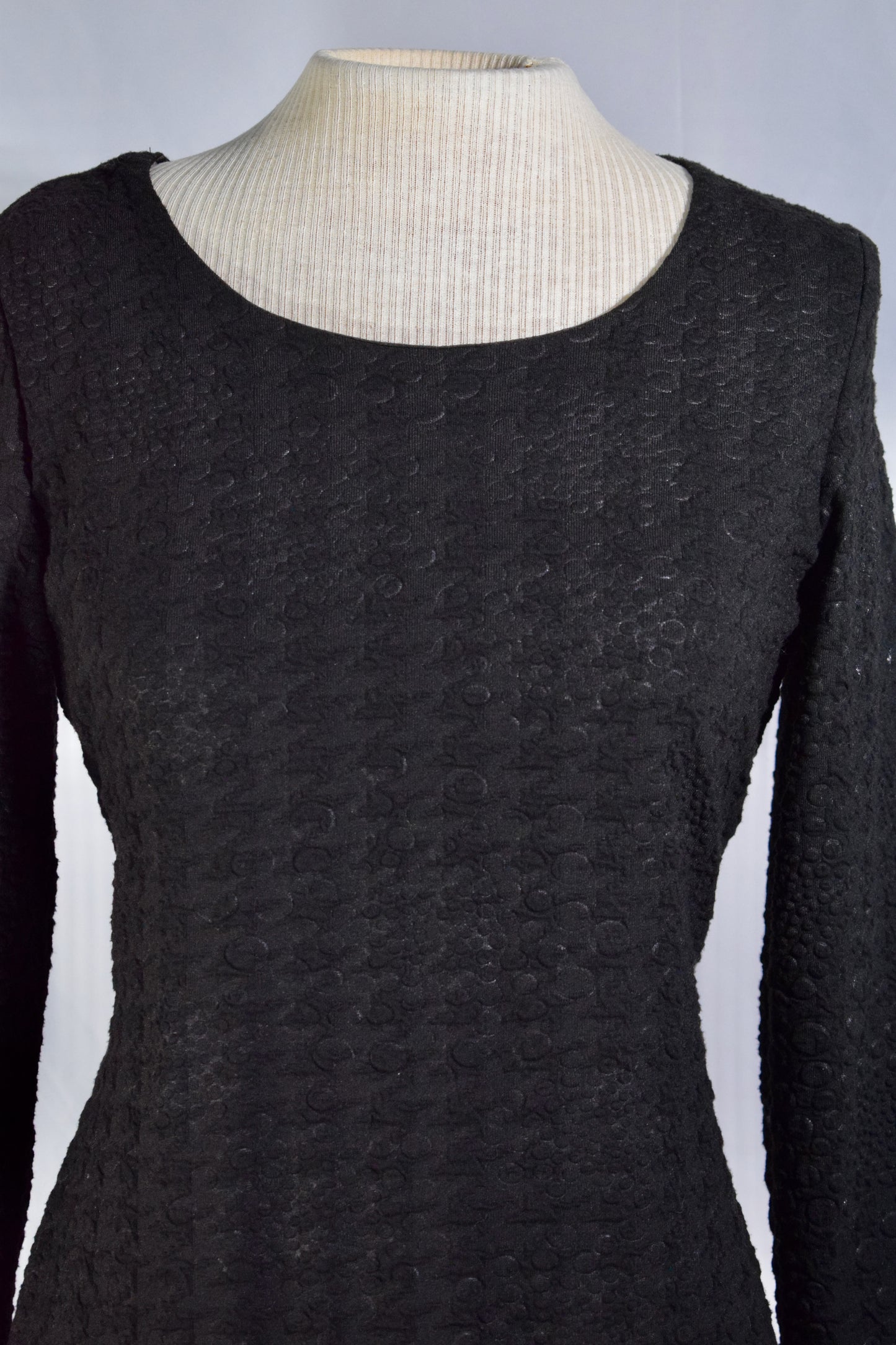 Textured stretchy dress- Michael Tyler