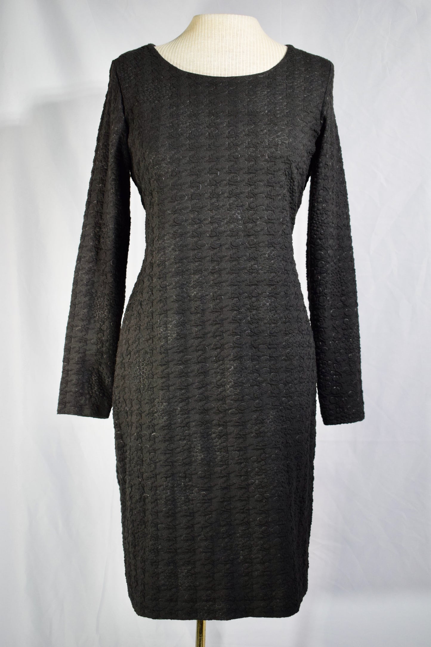Textured stretchy dress- Michael Tyler