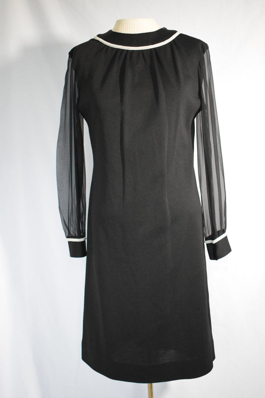 1960s Pearl accent dress- Gina Rinaldi