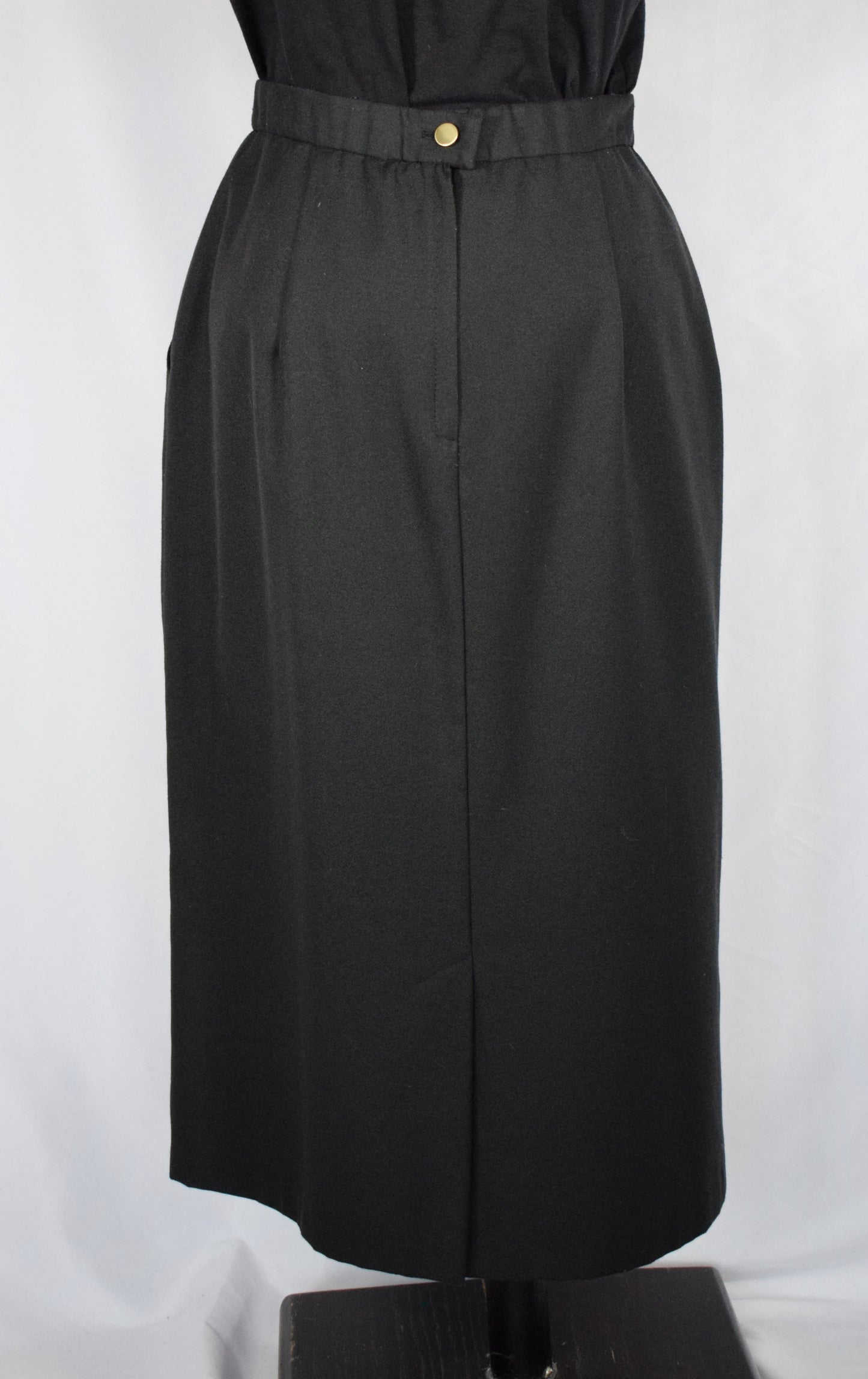 Satin Pencil Skirt- Koret