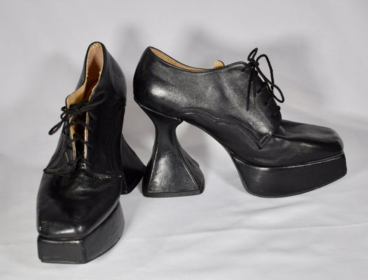 1990s Pyramid Heel Shoes, Demonia