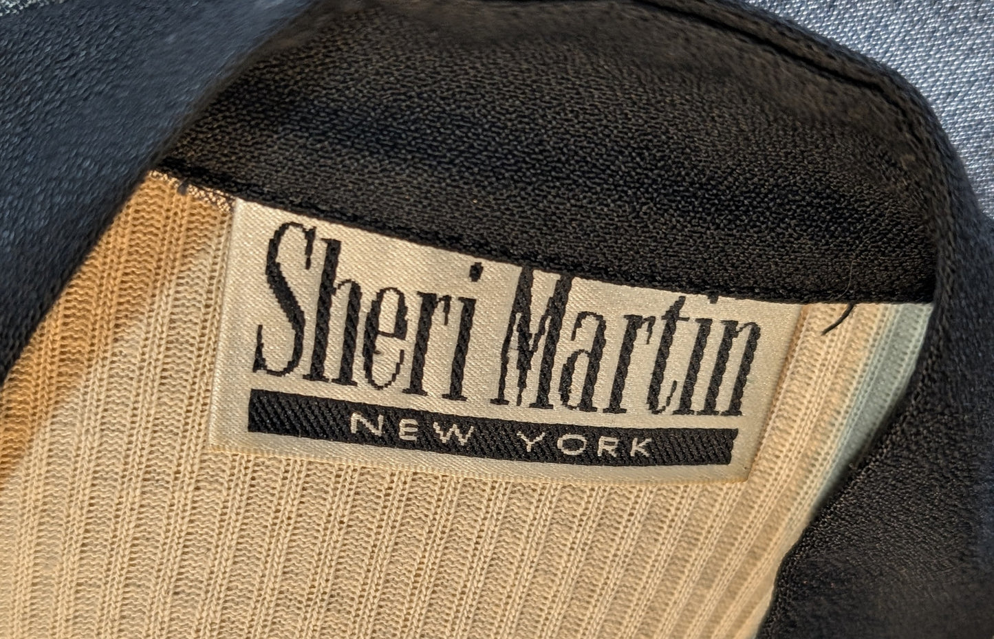 1990s Silver Cropped Jacket- Sheri Martin NY