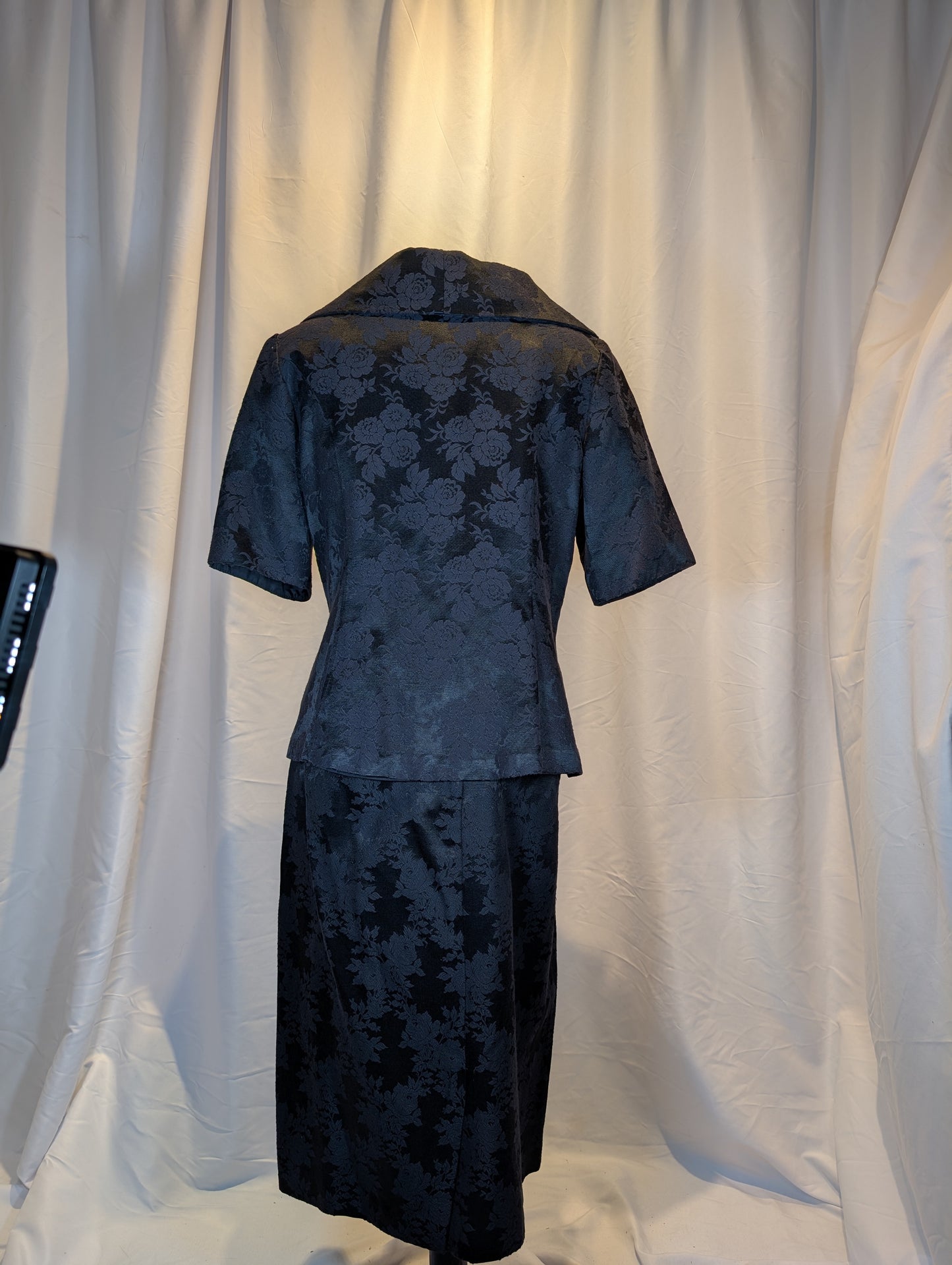 1990s Brocade Skirt Suit- Galleria